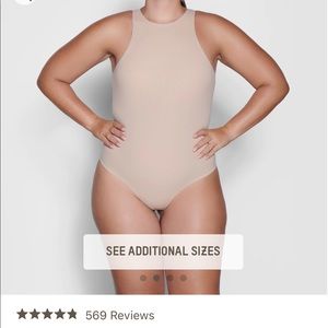 Skims Fits Everybody Bodysuit- Size XL, Mica